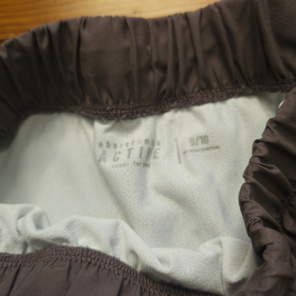 Abercrombie & Fitch Girl's Athletic Shorts in Purple - Picture 2 of 3